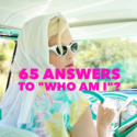65 answers to “Who am I”?